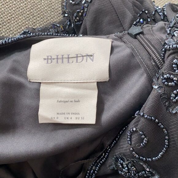 NWT BHLDN Easton Gray Maxi Dress Size 0 - Picture 10 of 13